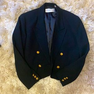 Vintage 90s Liz Claiborne cropped blazer! 💙